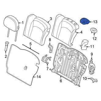Mini OE - Seat Belt Trim Bezel