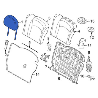 Mini OE - Rear Left Headrest