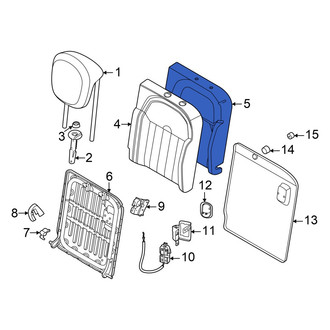 Mini OE - Front Right Seat Back Cushion