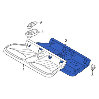 Mini OE - Front Left Seat Cushion Pad