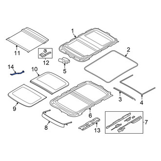 Mini OE - Sunroof Drain Hose