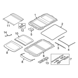 Mini OE - Roof - Sunroof (Hardtop)