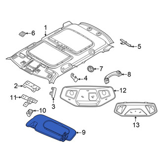 Mini OE - Left Sun Visor