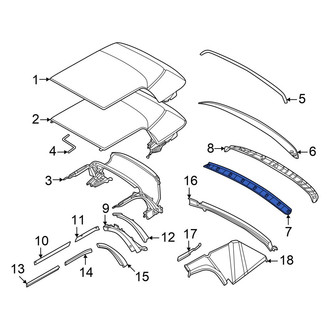 Mini OE - Roof Opening Trim