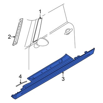 Mini OE - Left Rocker Panel Guard