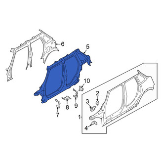 Mini OE - Left Uniside Reinforcement