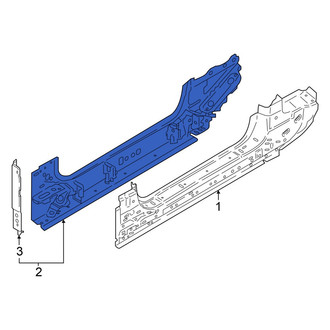 Mini OE - Left Inner Rocker Panel