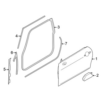 Mini OE - Door & Components (Hardtop), (Base / John Cooper Works / S 2 Doors Hatchback)