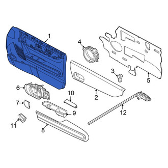 Mini OE - Front Right Inner Door Interior Trim Panel