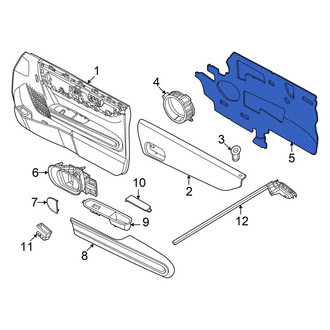 Mini OE - Door Interior Trim Panel Insulator