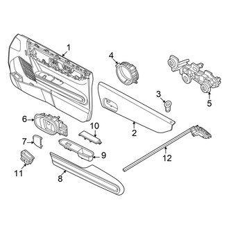 Mini OE - Door - Interior Trim (Trim Panel & Components), (Convertible)