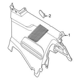 Mini OE - Quarter Panel - Interior Trim (Base / John Cooper Works / S 2 Doors Hatchback)