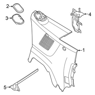 Mini OE - Quarter Panel - Interior Trim (Convertible)