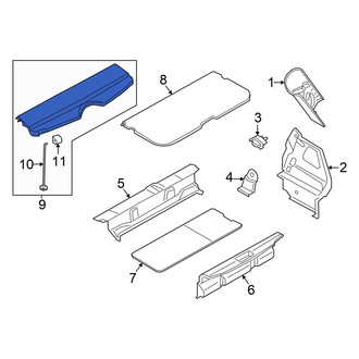 Mini OE - Rear Cargo Cover