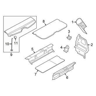 Mini OE - Rear Body & Floor - Interior Trim (Base / S 4 Doors)