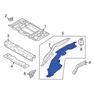 Mini OE - Rear Right Frame Side Member Assembly