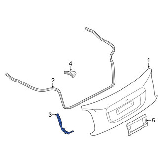 Mini OE - Rear Left Deck Lid Hinge