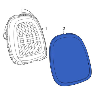 Mini OE - Rear Left Tail Light Bezel