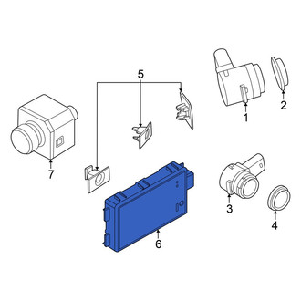 Mini OE - Rear Blind Spot Detection System Warning Sensor