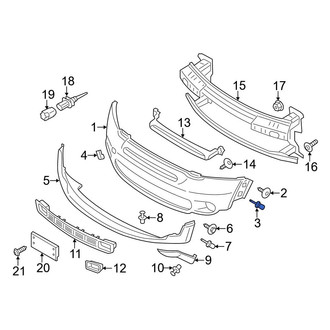 Mini OE - Bumper Cover Rivet