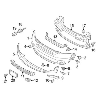 Mini OE - Front Bumper - Bumper & Components