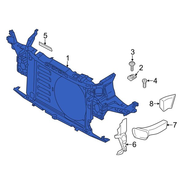 Radiator Support Panel