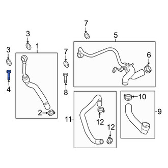 Mini OE - Engine Coolant Pipe Bolt