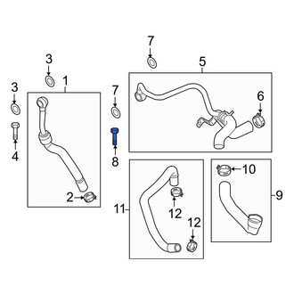 Mini OE - Engine Coolant Pipe Bolt