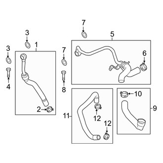 Mini OE - Cooling - Hoses & Lines (Auxiliary, Pump), (Turbocharged)