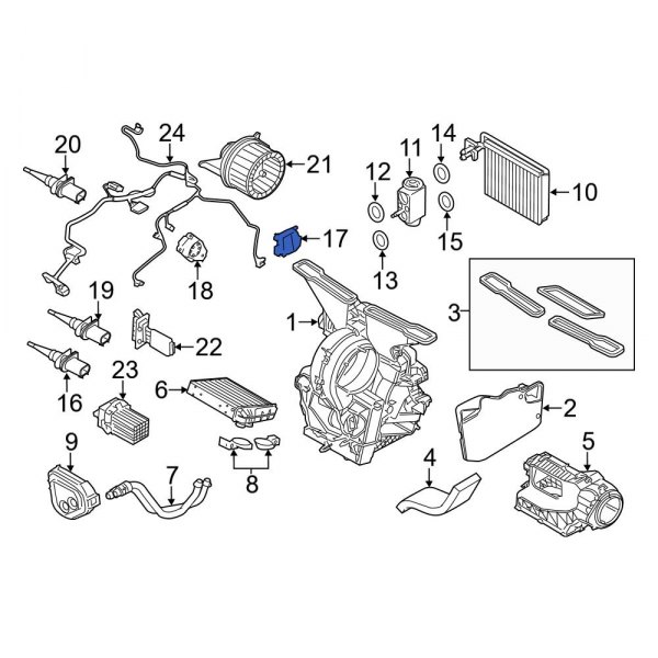 HVAC Air Adjustment Control Motor