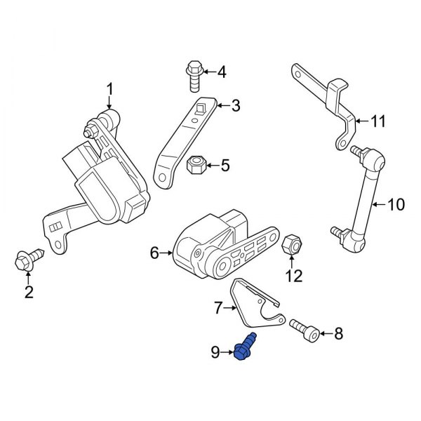 Headlight Level Sensor Bolt