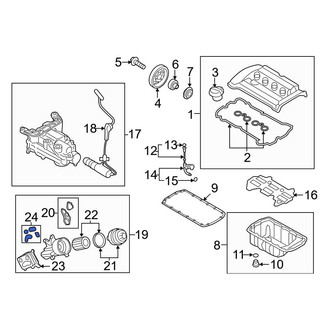 Mini OE - Engine Oil Cooler Gasket