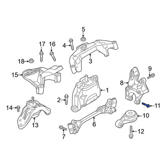 Mini OE - Engine Mount Bolt