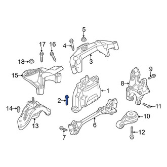 Mini OE - Engine Mount Bolt