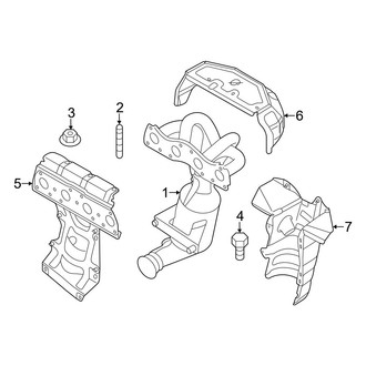 Mini OE - Exhaust System - Manifold (Naturally Aspirated)