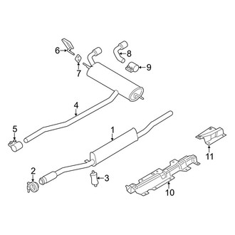Mini OE - Exhaust System - Exhaust Components (Base)