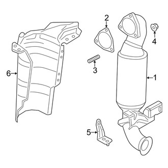 Mini OE - Exhaust System - Manifold (Turbocharged Gas)