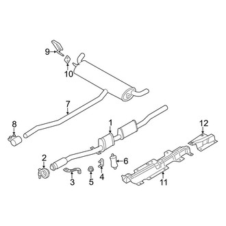 Mini OE - Exhaust System - Exhaust Components (John Cooper Works ALL4)