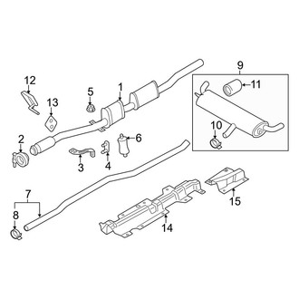 Mini OE - Exhaust System - Exhaust Components (2-Piece), (S / S ALL4)