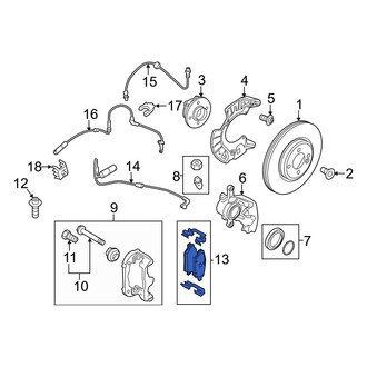 Mini OE - Front Disc Brake Pad Set