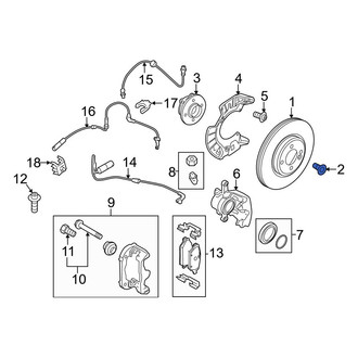 Mini OE - Disc Brake Rotor Set Screw