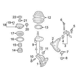 Mini OE - Front Suspension - Suspension Components
