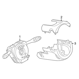 Mini OE - Steering Column - Shroud, Switches & Levers (Base / John Cooper Works ALL4 / S / S ALL4)