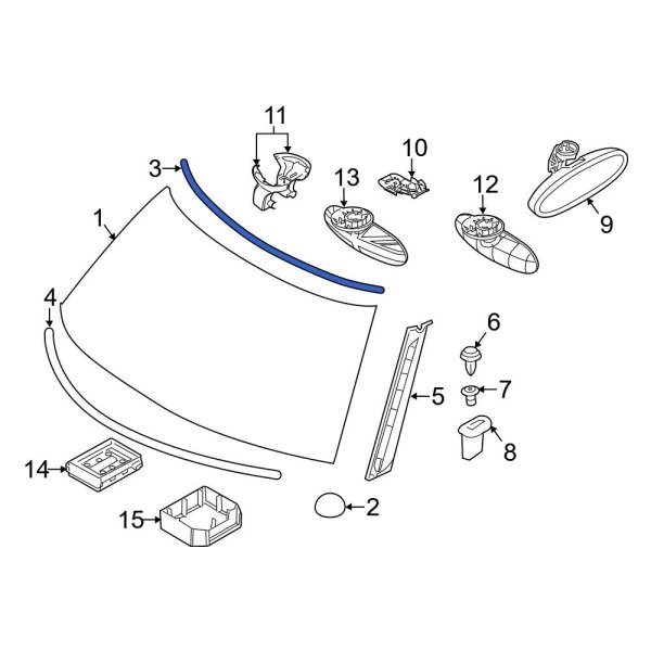 Windshield Molding