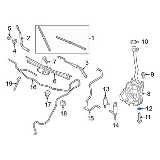 Mini OE - Washer Fluid Level Sensor Seal
