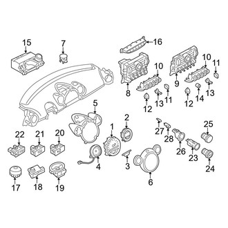 Mini OE - Instrument Panel - Cluster & Switches