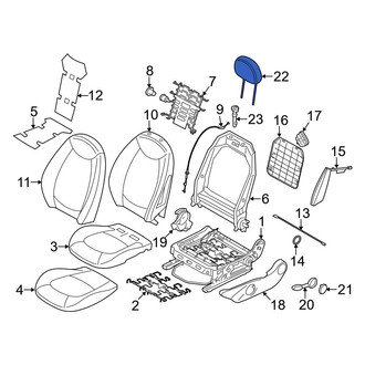 Mini OE - Front Headrest
