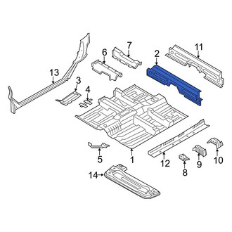 Mini OE - Front Floor Pan Crossmember