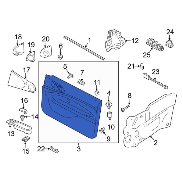 Door Interior Trim Panel