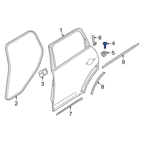 Door Shell Screw